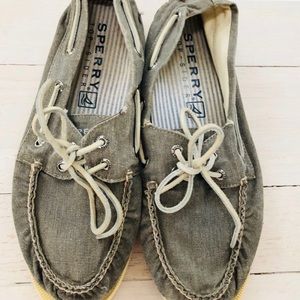 Sperry top sider loafers.